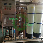 Réservoir de filtre de carbone d'Actived de sable du quartz 1000LPH avec la machine d'épuration de l'eau de Softner