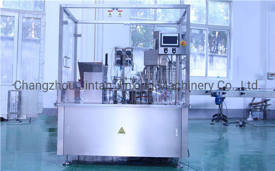 Cosmétiques liquides de capsulage de machine de tête simple complètement automatique