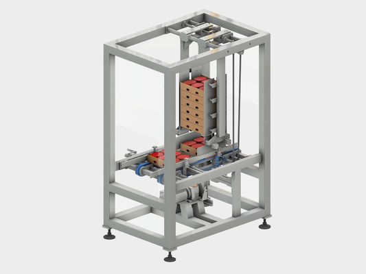 Machine à empiler automatiquement des boîtes électromagnétiques continues 380V